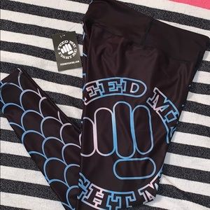 Feed Me Fight Me Leggings